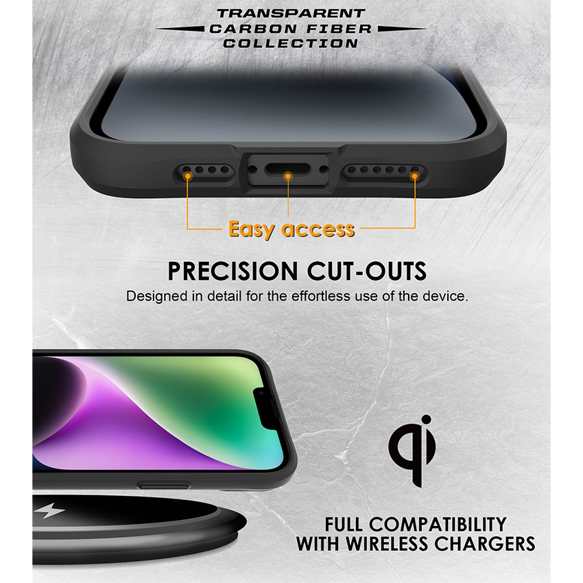 Koolstofvezel behuizing