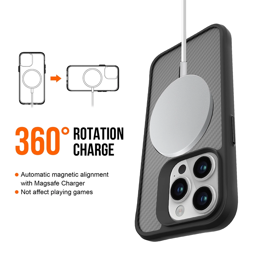 Carbon Fiber Magsafe Hoes