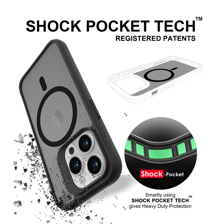 Carbon Fiber Magsafe Hoes