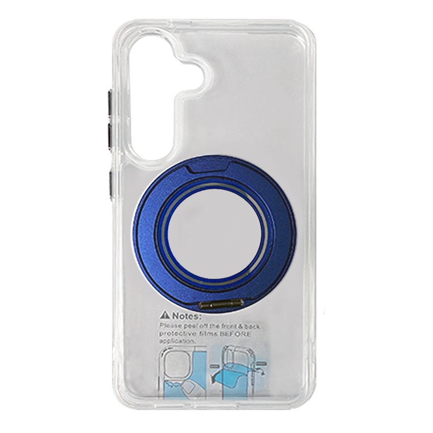 Crystal Gear Stander Case Samsung S25