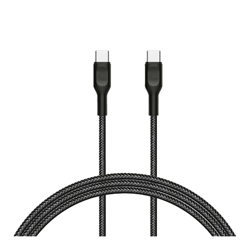 Cygnett Snelladen reisbundel 10000mAh Powerbank USB-C naar USB-C Kabel Zwart