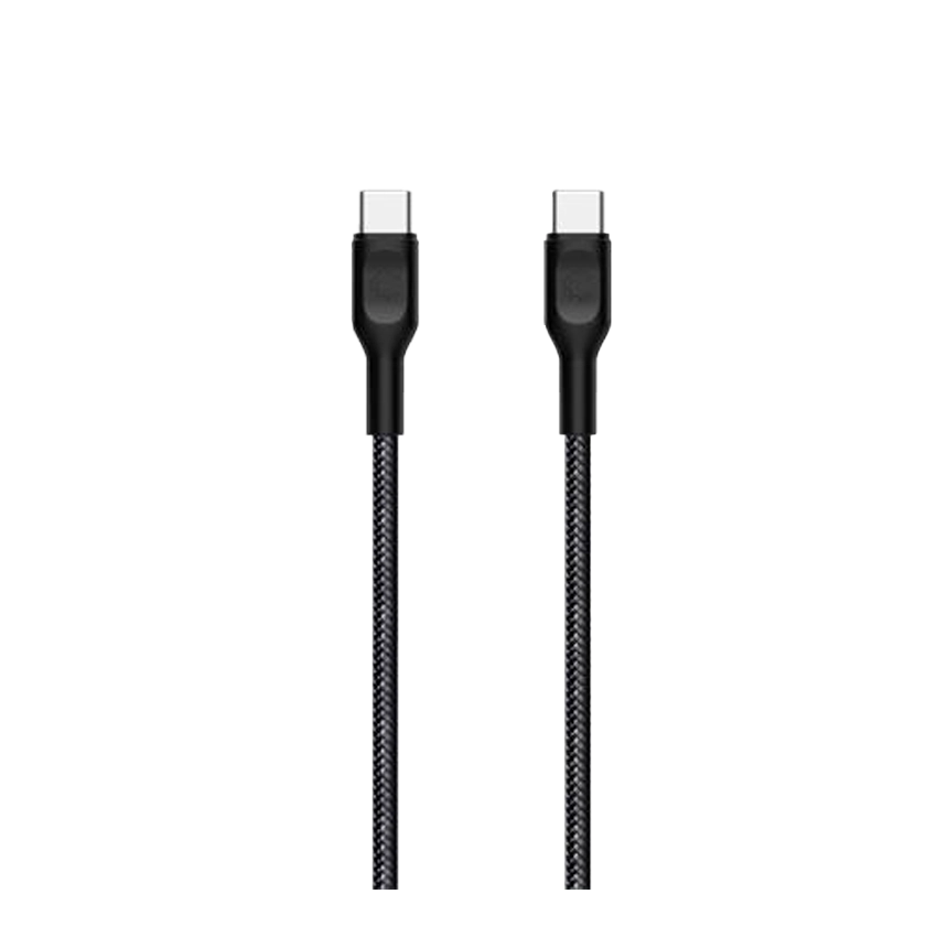 Cygnett Snelladen reisbundel 10000mAh Powerbank USB-C naar USB-C Kabel Zwart