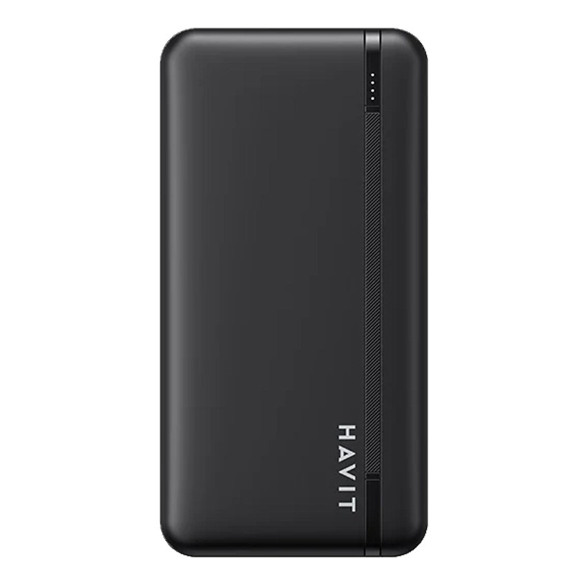 HAVIT Smart Draagbare Powerbank 20000mAh Zwart met LED Indicator PB92