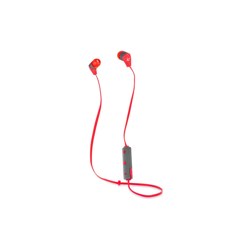 Kitsound Bounce Bluetooth Draadloze In-Ear Koptelefoon Rood
