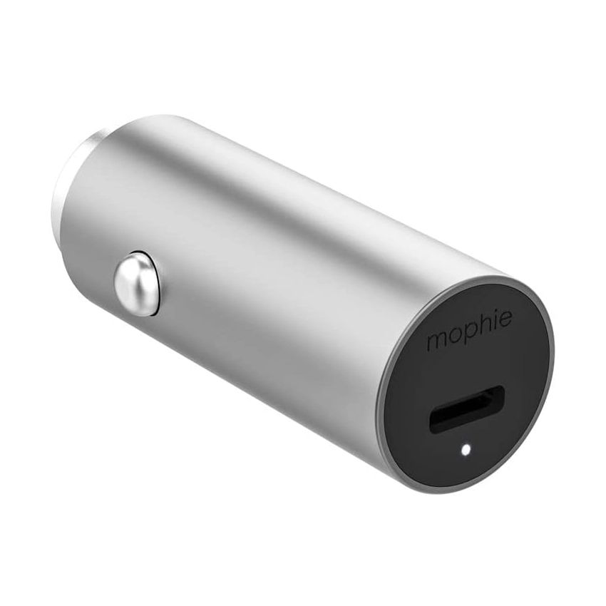 MOPHIE USB-C Autolader 18W Zilver