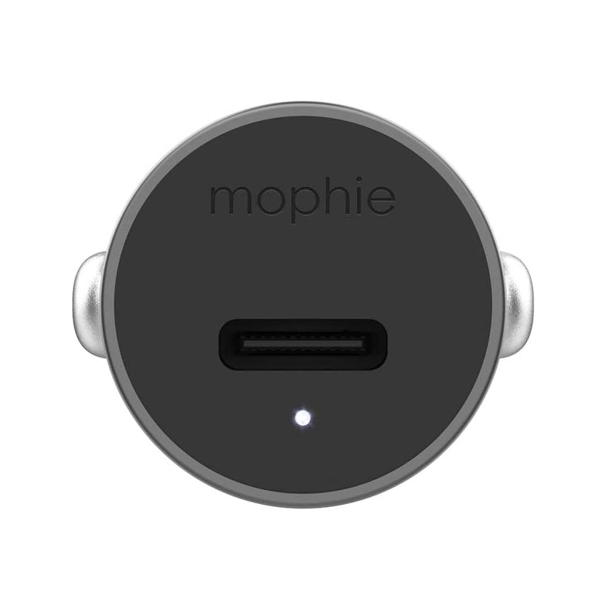 MOPHIE USB-C Autolader 18W Zilver