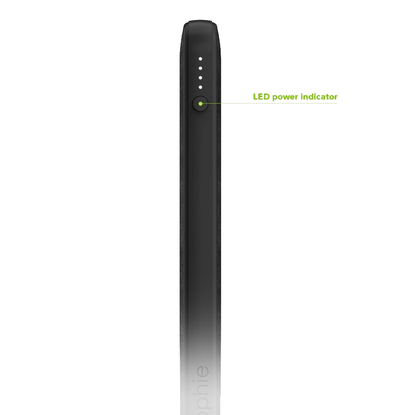 Mophie Powerstation Mini 5000mAh Zwarte Draagbare Batterij