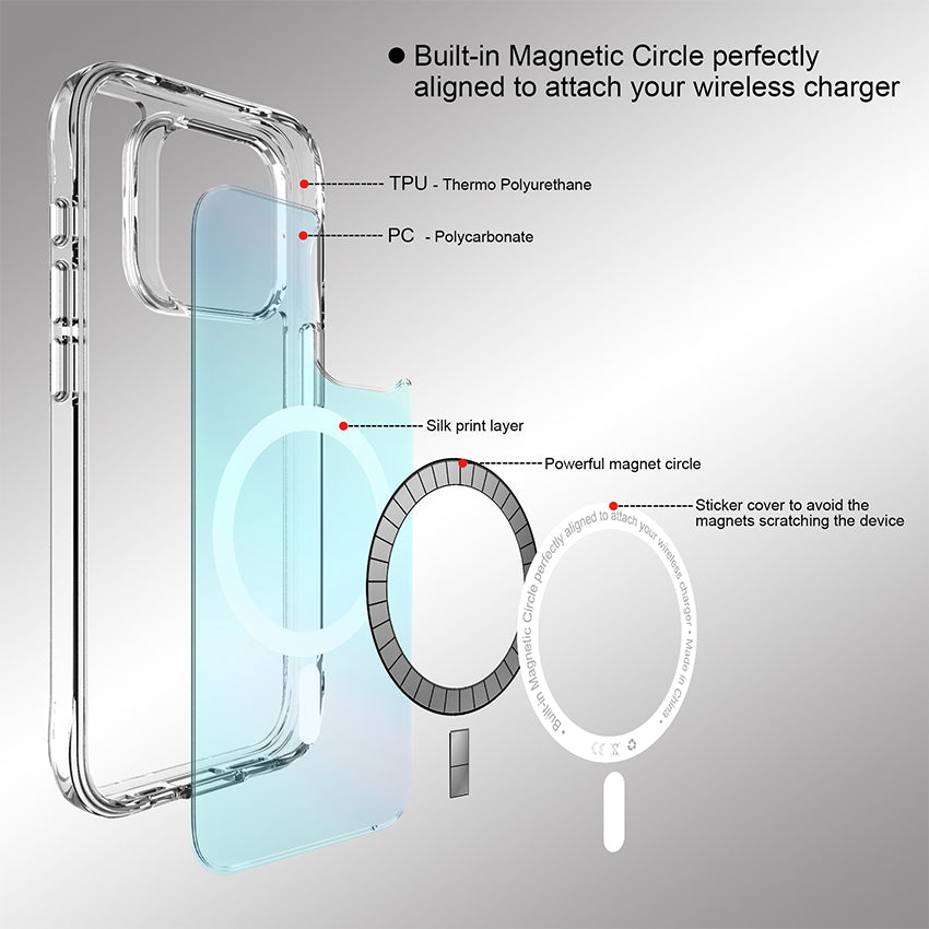 Pure Rainbow Magsafe Hoes
