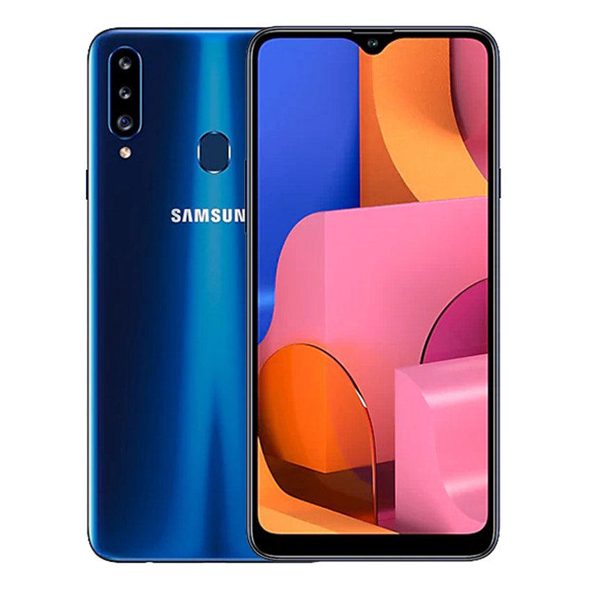 Samsung Galaxy A20s blue