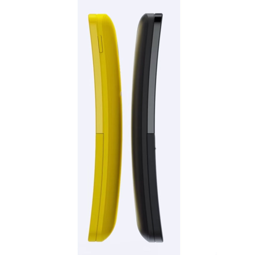 Nokia 8110 4G yellow and black both coler with left and right side view