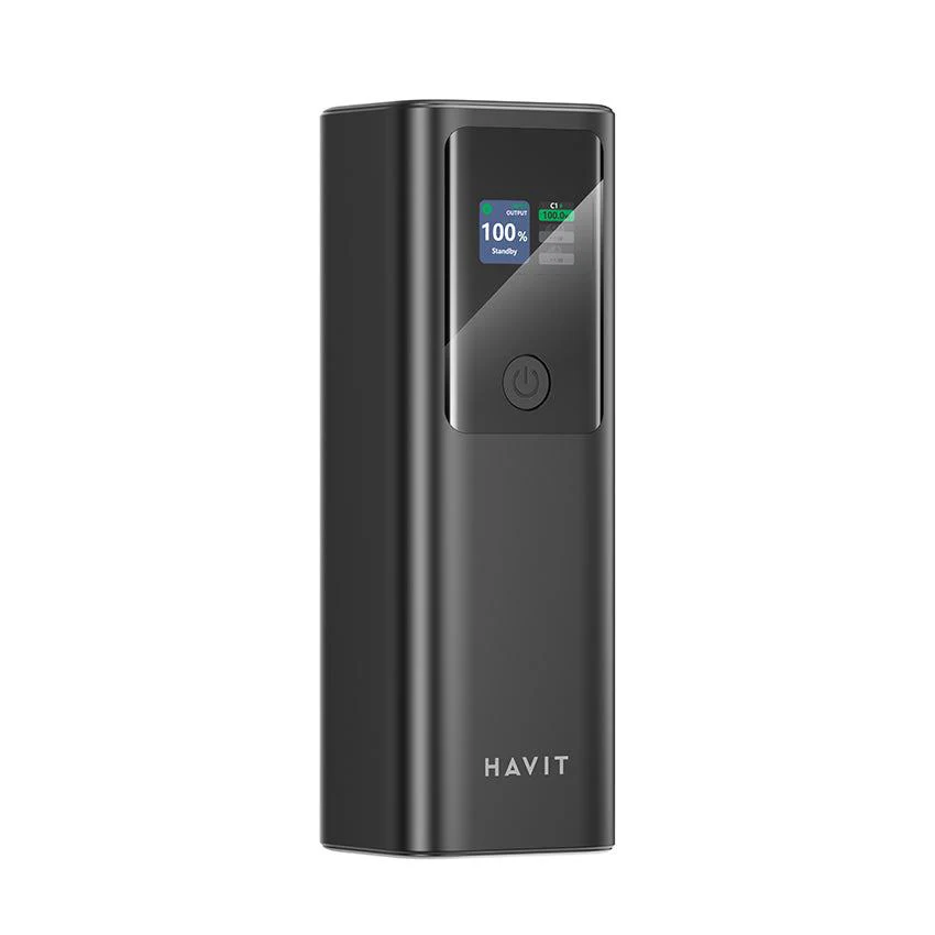 HAVIT Power Bank 27000MAh Smart display   PB50 Black