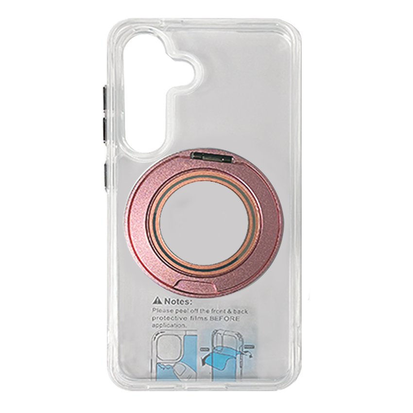 Crystal Gear Stander Case Samsung S25