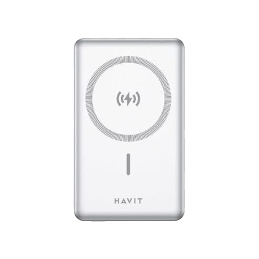 HAVIT Magnetic Power Bank 10,000 MaH  PB5203 Silver