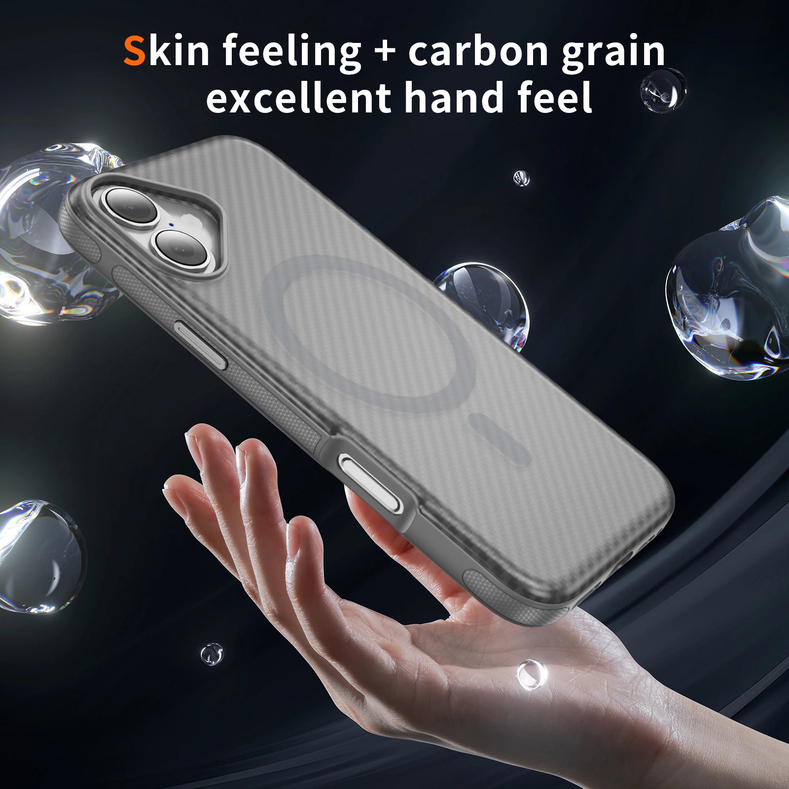 Fulcrum-Carbon Fiber-Magsafe Case iPhone 16