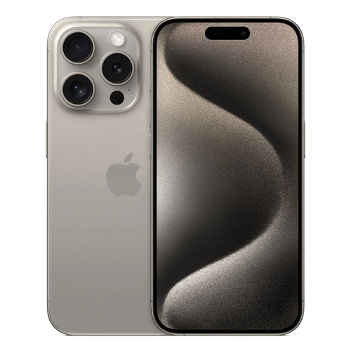 iPhone 15 pro natural titanium
