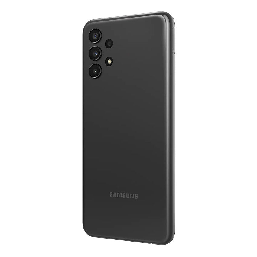 Samsung Galaxy A13 Back black Right 30 degrees view
