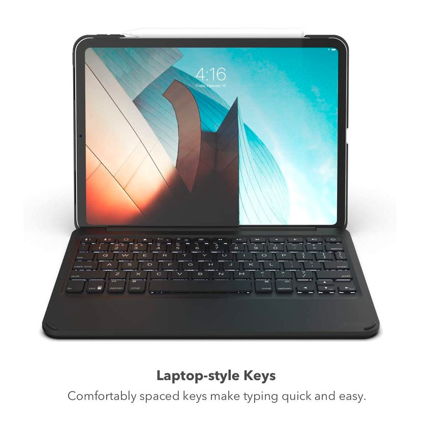 Laptop-style Keys - Comfortable spaced keys make typing quick and easy.- Fonez-Keywords : MacBook - Fonez.ie - laptop- Tablet - Sim free - Unlock - Phones - iphone - android - macbook pro - apple macbook- fonez -samsung - samsung book-sale - best price - deal