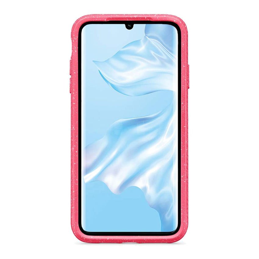 Huawei P30 Nakd Case pink clear