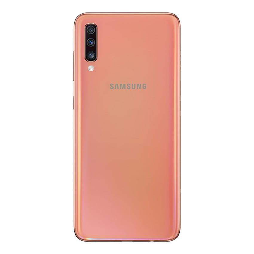 Samsung Galaxy A70 Coral Back - Fonez -Keywords : MacBook - Fonez.ie - laptop- Tablet - Sim free - Unlock - Phones - iphone - android - macbook pro - apple macbook- fonez -samsung - samsung book-sale - best price - deal